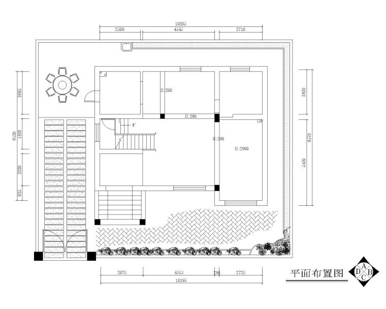 家装家居CAD图资料下载-名仕御园三居室家居装修图