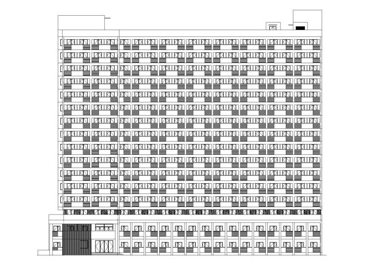 装配式建筑水施工图资料下载-上海东华大学研究生公寓建筑（装配式）施工图（含建筑、结构、给排水、暖通、电气图纸）