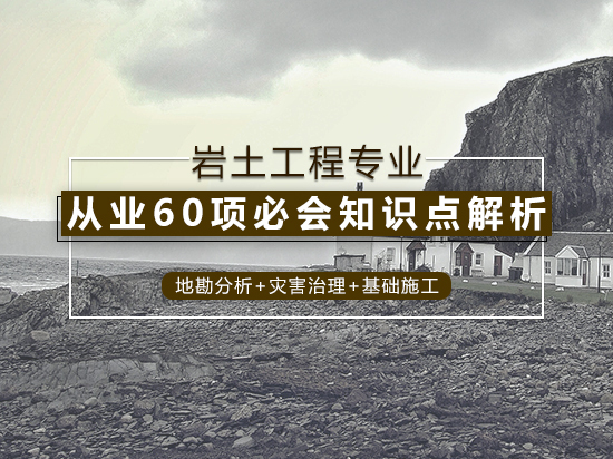 高层建筑基础安全施工资料下载-岩土工程专业从业60项必会知识点解析