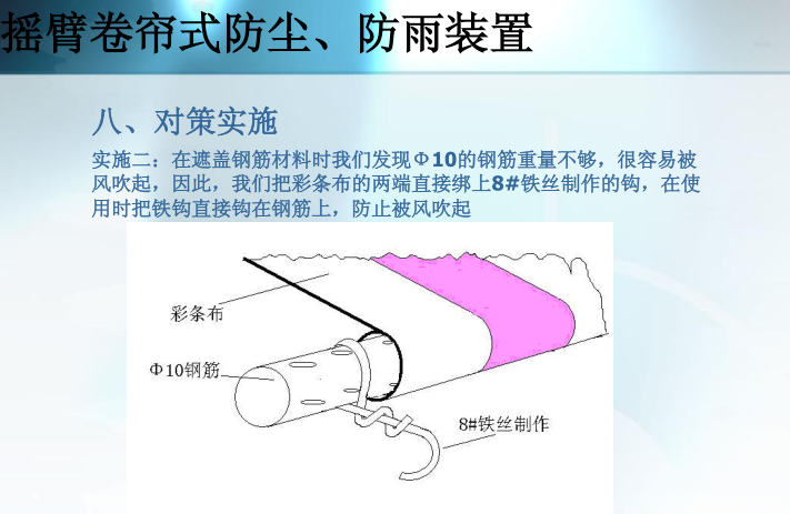 施工现场材料防雨、防尘覆盖装置应用创新QC论文_2