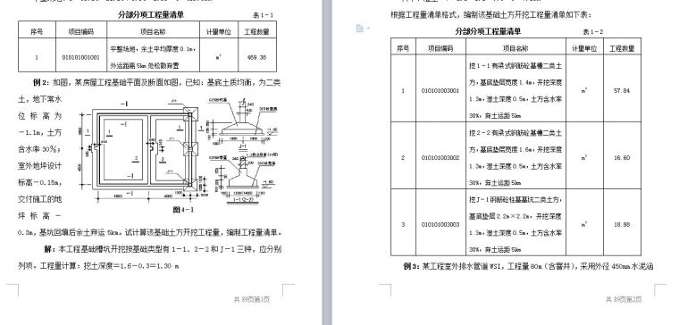 土建工程量清单计价编制实例讲解（最全最详细的讲解）-捕获