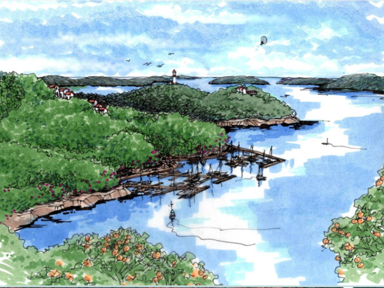 山地滨水公园项目资料下载-[贵州]兴义茶园项目概念规划设计（滨水，山地，茶园）
