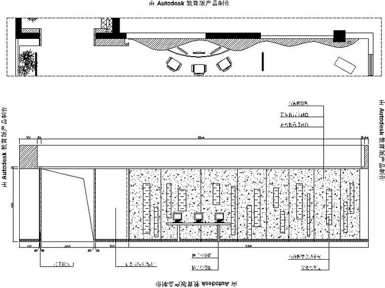 [原创]新中式自然清新<a href=https://www.yitu.cn/sketchup/huoguodian/index.html target=_blank class=infotextkey>火锅店</a>室内<a href=https://www.yitu.cn/su/7590.html target=_blank class=infotextkey>设计</a>立面图