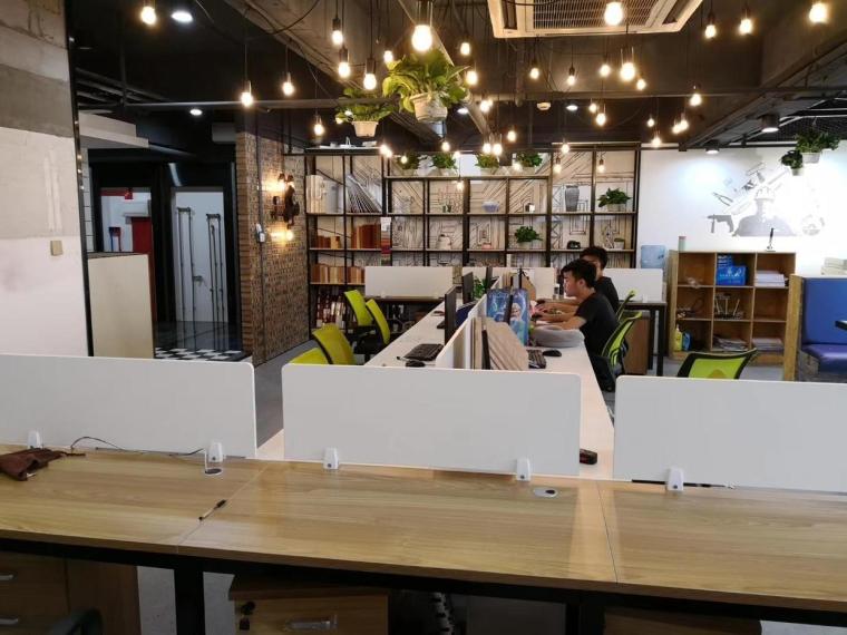 广州简约家装资料下载-宁星公司更换办公地点，装修设计呈现新的面貌