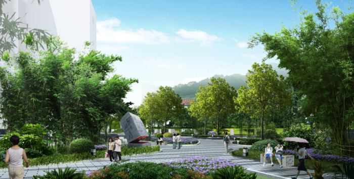 广西绿色施工资料下载-[广西]生态动感绿色大学校园景观规划设计方案（2016最新）