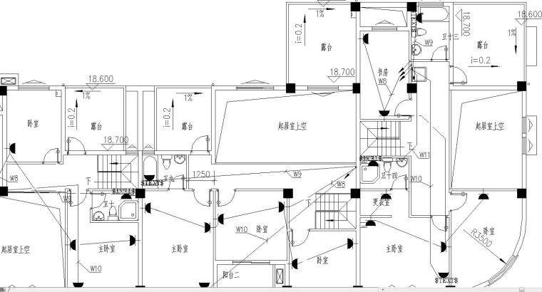 低层商业街施工图设计资料下载-某商业街电气施工图