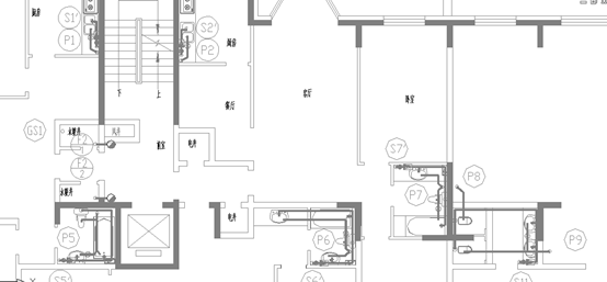 5层民用住宅楼设计图纸资料下载-某高层民用住宅楼给排水全套设计图纸