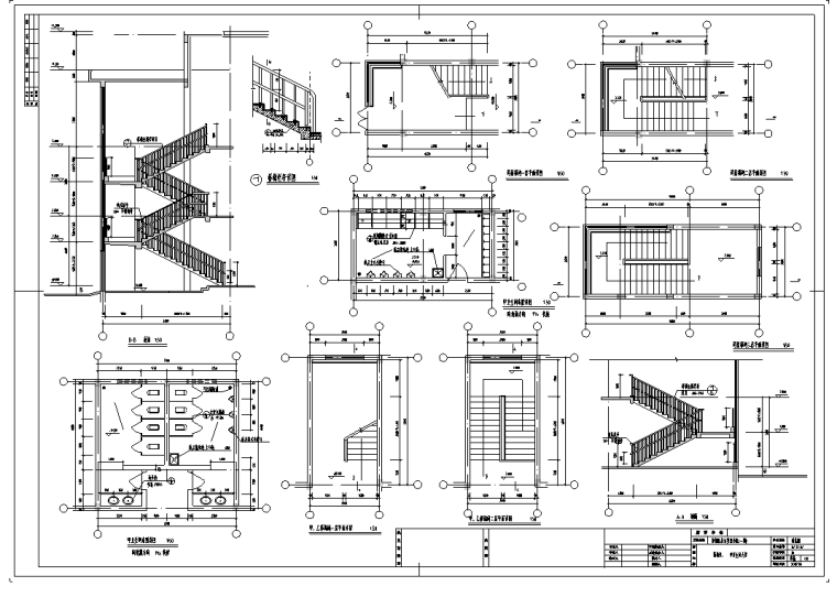 苏州某幼儿园室内装饰施工图及效果图-大样图