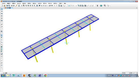 管廊焊接钢结构施工方案资料下载-sap2000钢结构廊架计算书