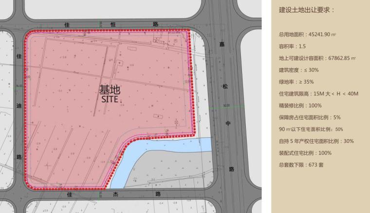 [上海]新华联上海某居住区规划建筑设计方案文本（PDF+94页）-设计条件