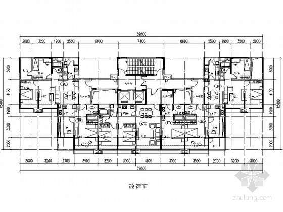 【合集】知名地产300-400平方米高层住宅户型平面图-知名地产300-400平方米高层住宅户型平面图