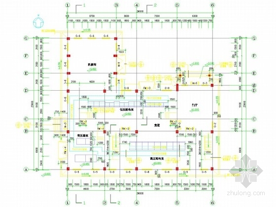 厂房门窗节点资料下载-[湖南]泵站副厂房施工图