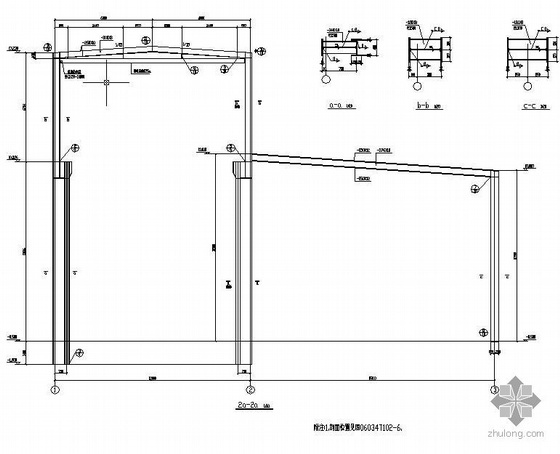 钢构厂房吊车梁资料下载-某两跨12x15m钢结构厂房施工图（50t吊车一部）