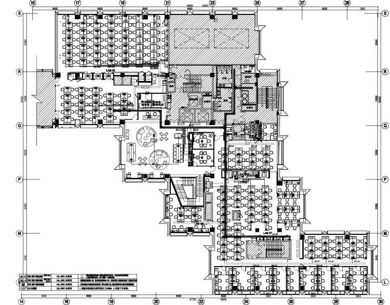 上海外滩SOHO装修改造项目机电施工图-插座配电平面图