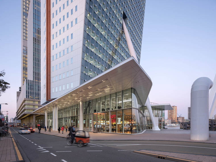 鹿特丹炼油厂办公大楼资料下载-荷兰KPN总部扩建