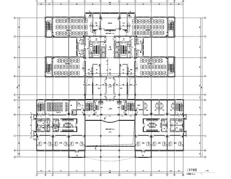 医院室内设计施工图资料下载-[江苏]中国药大研究生实验楼室内设计施工图