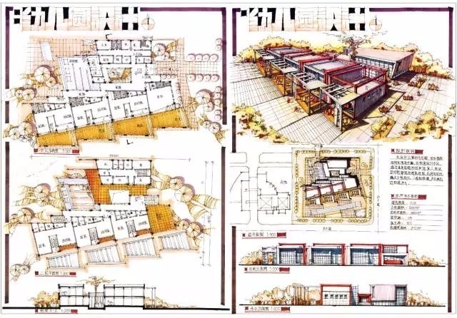 西安建筑大学快题规划资料下载-考研倒计时！建筑快题常用尺寸记住了没？