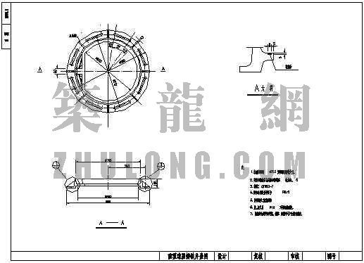 重型球墨铸铁井盖图