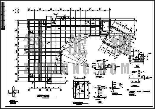 四层地下室建筑施工图资料下载-地下室人防施工图