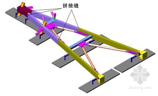 [北京]火车站雨棚钢结构施工方案（效果图丰富）- 