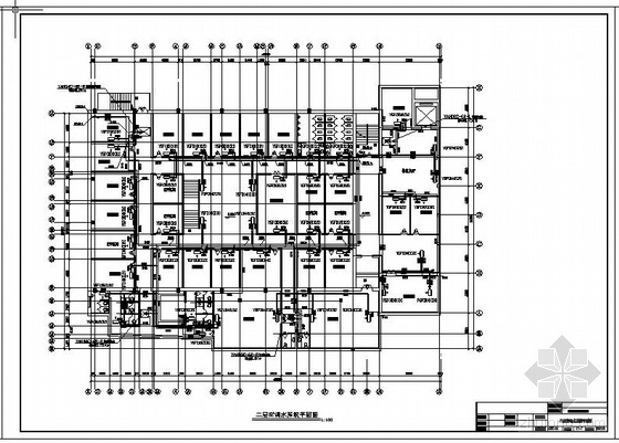 电影院空调设计要点资料下载-某电影院空调工程图