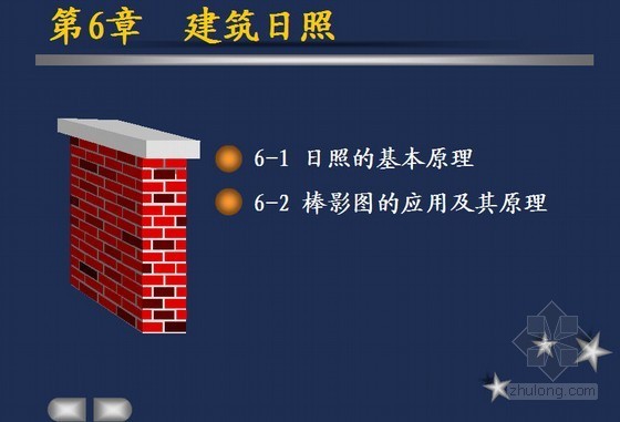 日照分析反推建筑资料下载-建筑热工学第六章建筑日照