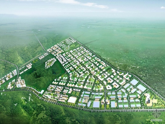 无锡总部产业园区资料下载-[中国]综合物流产业园区概念规划