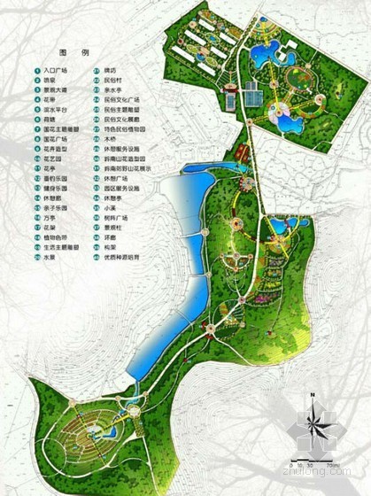 生态植物园景观文本资料下载-[广州]植物园生态园区景观规划设计一
