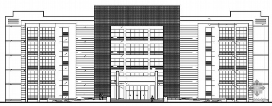 3层教学楼建筑施工图纸资料下载-[湖南]某五层教学楼建筑施工图