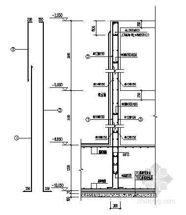 33层人防剪力墙住宅结构施工图（含建筑图）- 