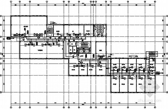 杭州某市民中心建筑施工图资料下载-[杭州]科研中心空调通风设计施工图