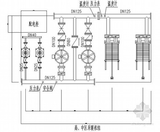 换热站旧城改造施工图- 