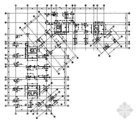 高层结构住宅楼资料下载-某高层住宅楼结构施工图纸