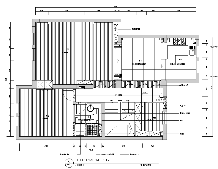 现代中式室内效果资料下载-[江苏]现代中式别墅设计施工图（附效果图）