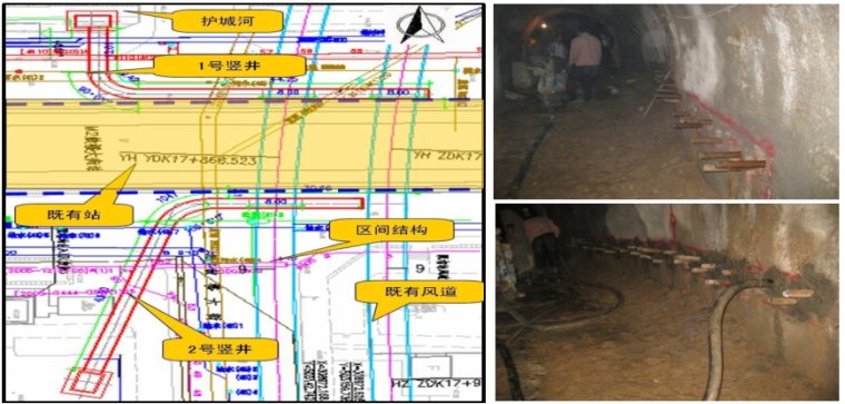 复杂环境下盾构近距离穿越既有地铁车站施工工法_2