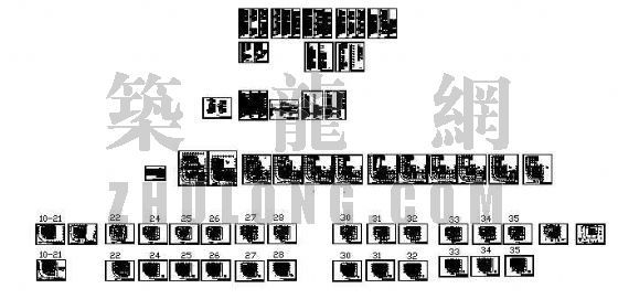 高层建筑装修照明图-2