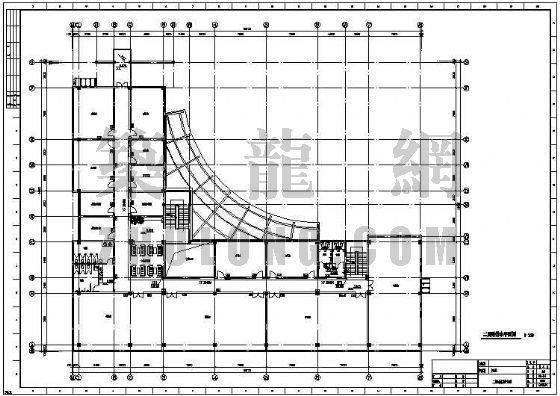供水厂施工总平面布置图资料下载-上海某厂办公楼给排水消防施工图