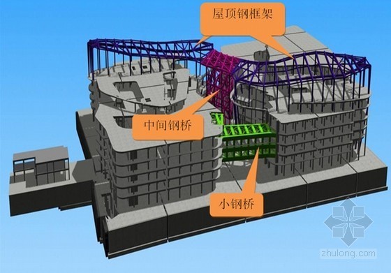 T型塔吊安装流程资料下载-[山东]商业广场钢框架、钢桥安装施工方案（鲁班奖）