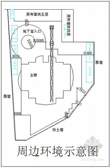 商务中心基坑资料下载-[江苏]商务中心深基坑开挖支护施工组织设计