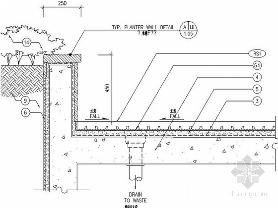 [浙江]山水田园风情住宅小区景观设计全套施工图（含效果图）-节点详图
