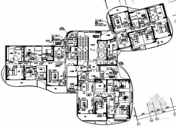 17层住宅户型建筑图资料下载-[广东]高层住宅建筑通风排烟系统设计施工图（含幼儿园）
