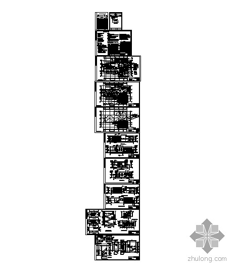 [湖北]某职业技术学院培训中心-餐饮中心建筑施工图- 