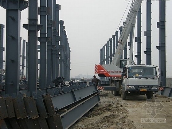 深圳工业厂房监理投标大纲资料下载-钢结构标准工业厂房工程监理大纲（8栋单体厂房、面积约4.6万平米）