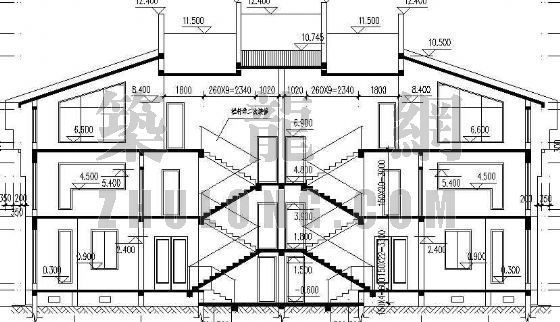 某联体别墅建筑施工图-3