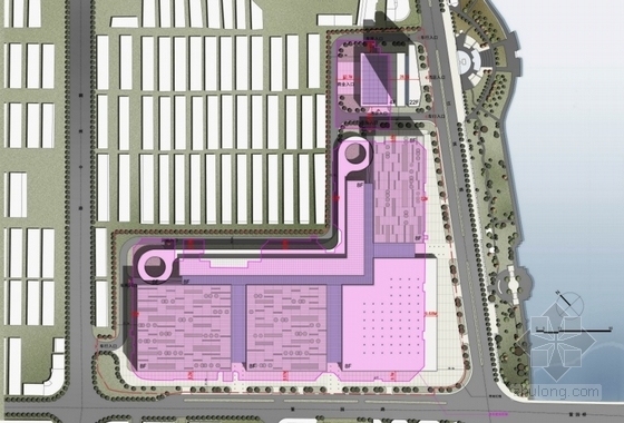 [浙江]某大型商场建筑方案文本（含CAD、多  媒体）-轮廓对比分析图