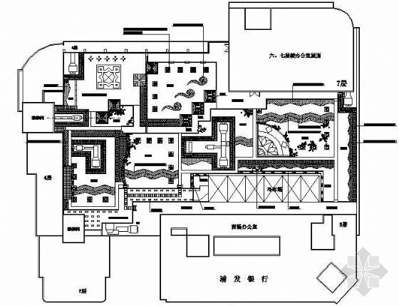 杭州种植施工图资料下载-杭州广场花园施工图