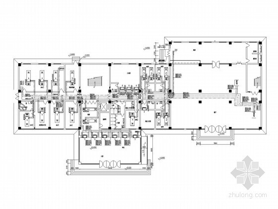 中央空调水系统图dwg资料下载-甲级设计院某酒店中央空调施工图