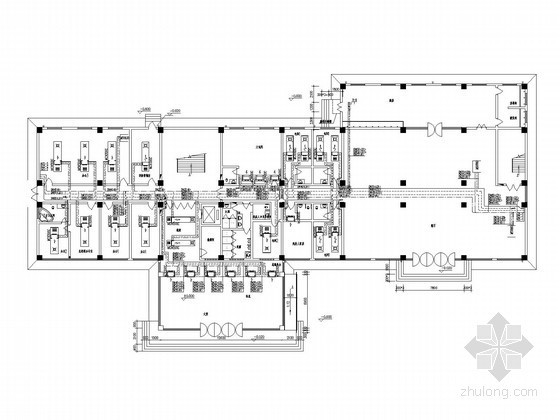 酒店中央空调计施工图资料下载-甲级设计院某酒店中央空调施工图