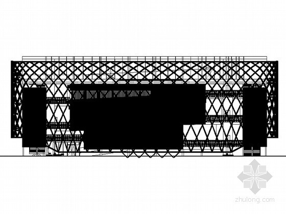 文化馆施工立面图资料下载-[上海世博会]欧洲西海岸某国家馆建筑扩初图（C片区）