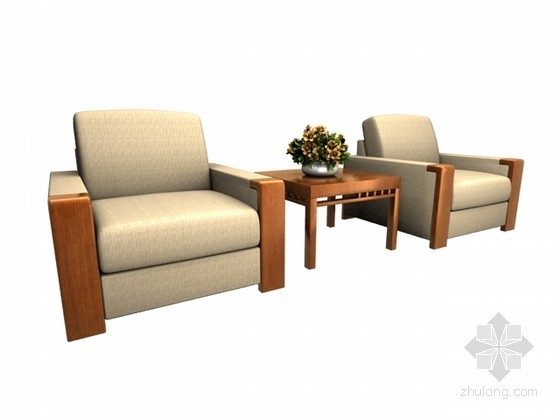 休闲座椅su模型资料下载-休闲沙发座椅